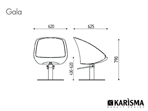 Кресло парикмахерское GALA купить по привлекательной цене 135010 ₽ - вид 7 миниатюра