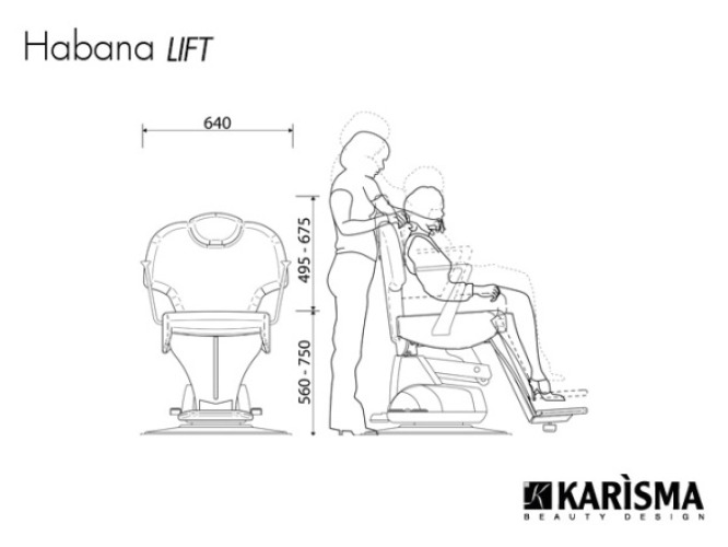 Мужское кресло HABANA LIFT купить по привлекательной цене 473535 ₽ - вид 1 миниатюра