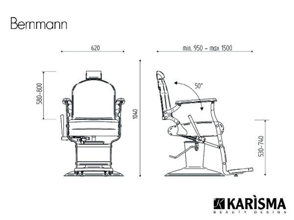 Мужское кресло BERNMANN SMART купить по привлекательной цене 520508 ₽ - вид 7 миниатюра