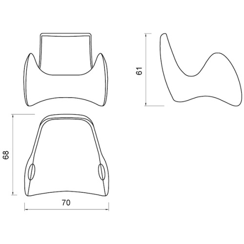 Кресло парикмахерское FLOW CHAIR купить по привлекательной цене 164756 ₽ - вид 3 миниатюра