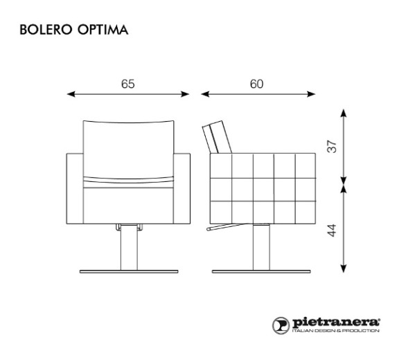 Кресло парикмахерское BOLERO OPTIMA купить по привлекательной цене 173469 ₽ - вид 5 миниатюра