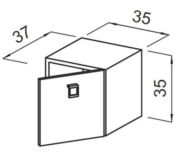 Тумба CABINET SHOP ALEG/ASUS купить по привлекательной цене 26241 ₽ - вид 5 миниатюра