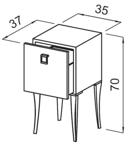 Тумба CABINET SHOP GLEG/GSUS купить по привлекательной цене 30648 ₽ - вид 5 миниатюра