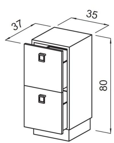 Тумба CABINET SHOP GG купить по привлекательной цене 56087 ₽ - вид 5 миниатюра