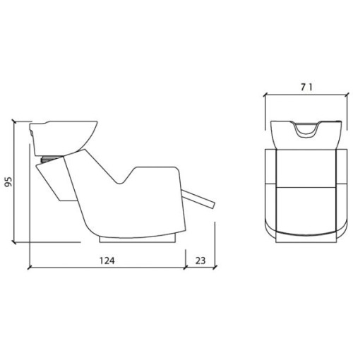 Мойка парикмахерская ULTRAWASH E купить по привлекательной цене 321900 ₽ - вид 7 миниатюра