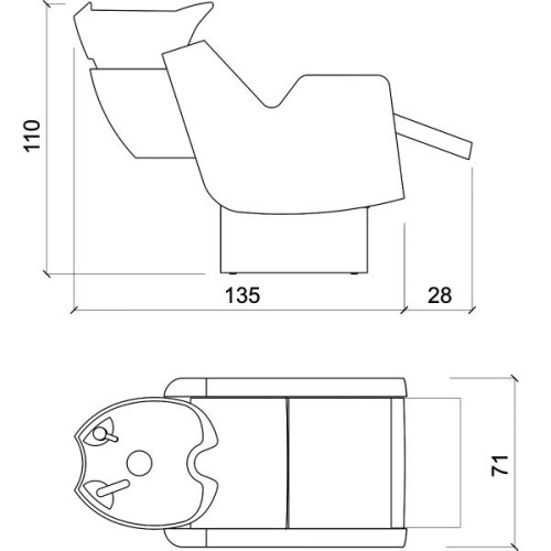 Мойка парикмахерская ULTRAWASH UP SHIATSU купить по привлекательной цене 816067 ₽ - вид 5 миниатюра