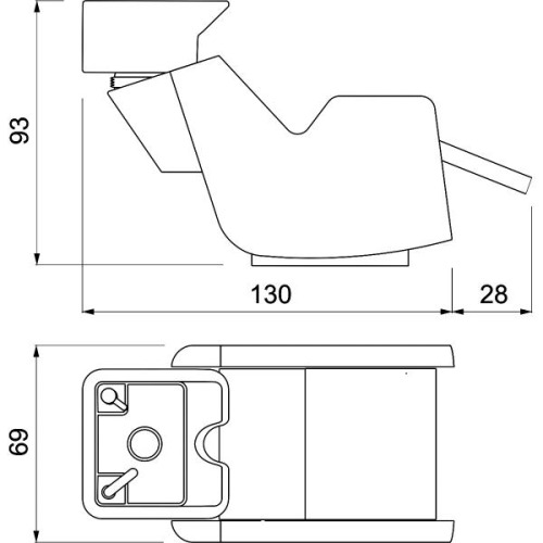 Мойка парикмахерская ULTRAWASH SHIATSU Q купить по привлекательной цене 562774 ₽ - вид 7 миниатюра