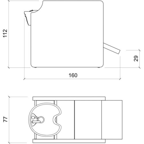 Мойка парикмахерская PRIVACY WASH SHIATSU 1P купить по привлекательной цене 620964 ₽ - вид 3 миниатюра