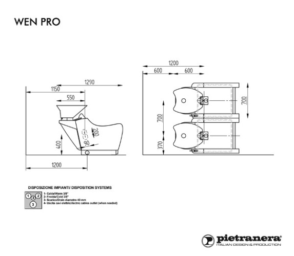 Мойка парикмахерская WEN PRO - RELAX купить по привлекательной цене 386801 ₽ - вид 7 миниатюра