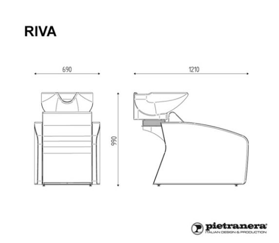 Мойка парикмахерская RIVA - RELAX купить по привлекательной цене 358056 ₽ - вид 7 миниатюра