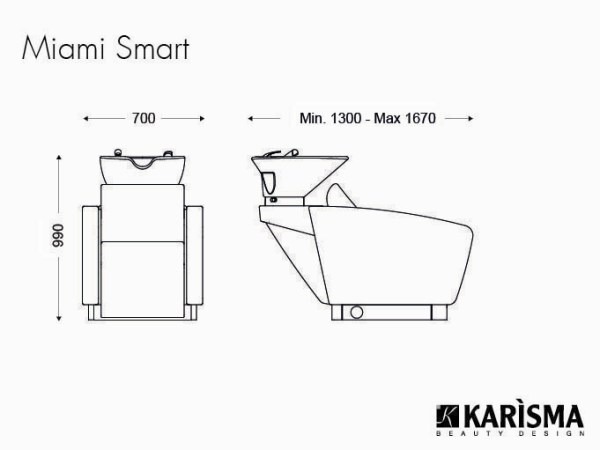 Мойка парикмахерская MIAMI SMART JET MASSAGE купить по привлекательной цене 590016 ₽ - вид 7 миниатюра