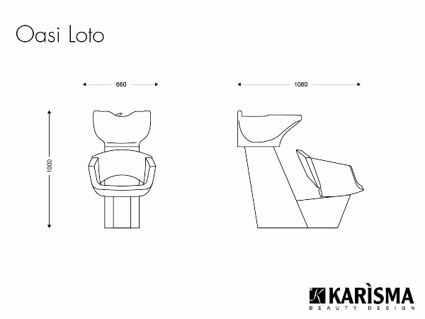 Мойка парикмахерская OASI LOTO купить по привлекательной цене 226752 ₽ - вид 7 миниатюра