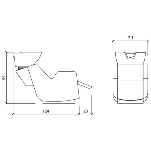 Мойка парикмахерская ULTRAWASH SHIATSU купить по привлекательной цене 533228 ₽ - вид 9 миниатюра