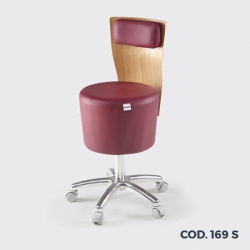 Стул SUITE STOOL WITH BACKREST купить по привлекательной цене 97652 ₽ - вид 1 миниатюра